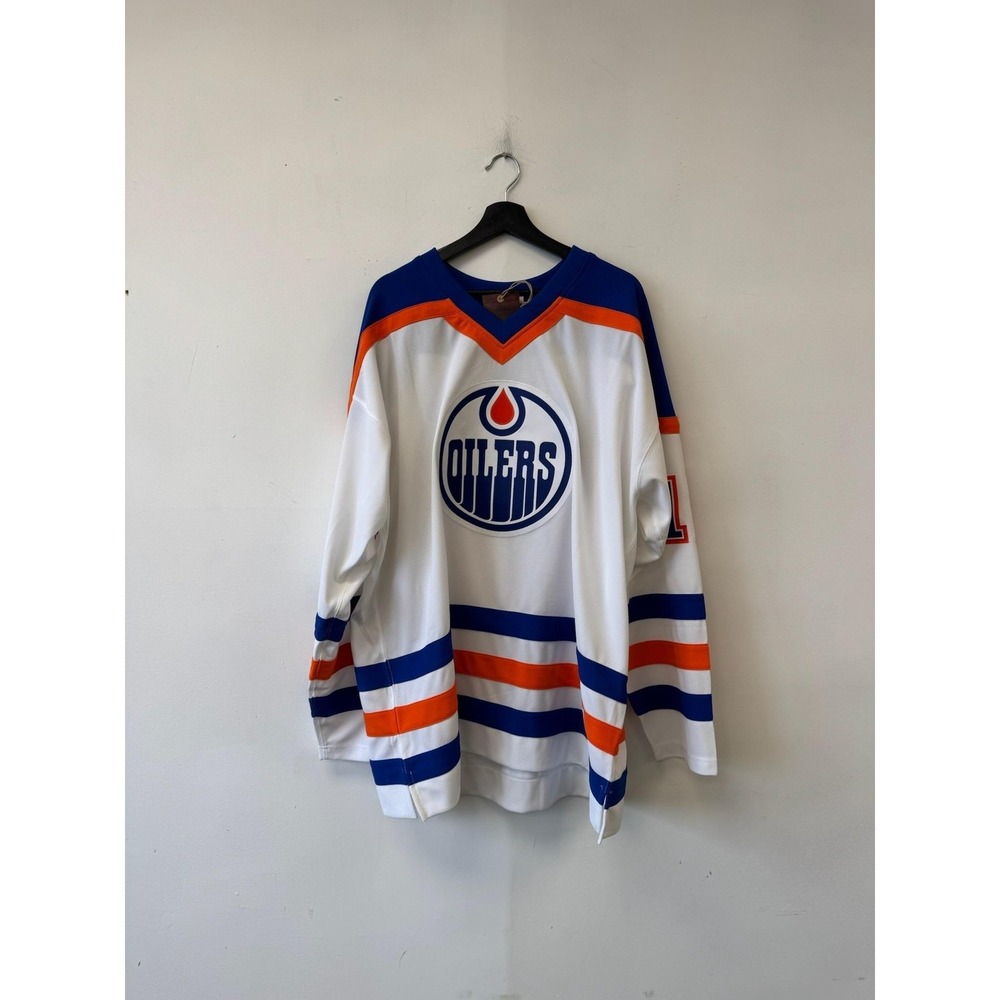 Edmonton Oilers Jersey‎ Mens 2XL White NHL Hockey Mitchell & Ness Jari Kurri